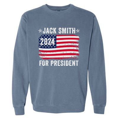 Jack Smith Fan Club Member 2024 Election Candidate Garment-Dyed Sweatshirt