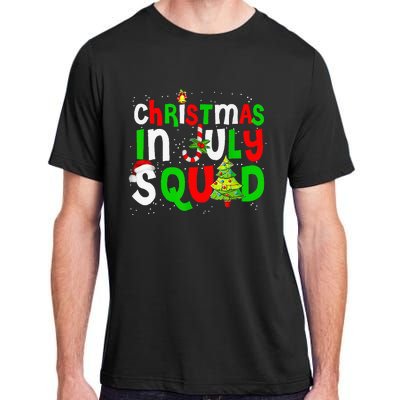 July Squad Funny Summer Xmas Festive Holiday Gift Adult ChromaSoft Performance T-Shirt