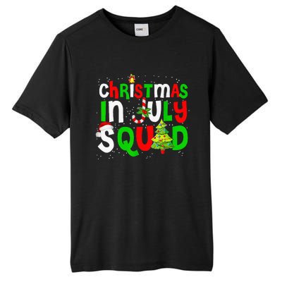 July Squad Funny Summer Xmas Festive Holiday Gift Tall Fusion ChromaSoft Performance T-Shirt