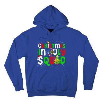 July Squad Funny Summer Xmas Festive Holiday Gift Hoodie