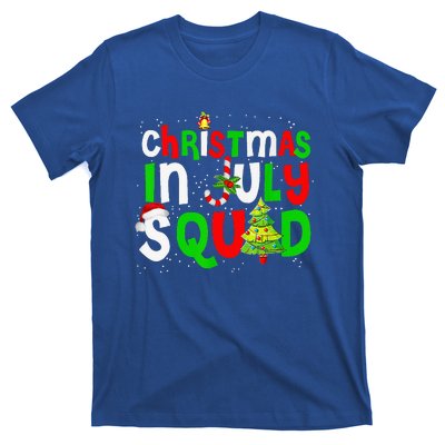 July Squad Funny Summer Xmas Festive Holiday Gift T-Shirt