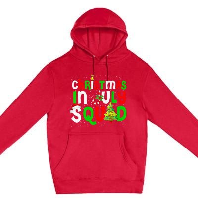 July Squad Funny Summer Xmas Festive Holiday Gift Premium Pullover Hoodie