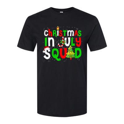 July Squad Funny Summer Xmas Festive Holiday Gift Softstyle CVC T-Shirt