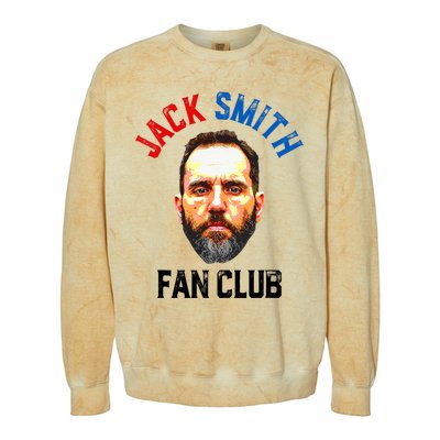 Jack Smith Fan Club Retro Usa Flag American Funny Political Vintage Colorblast Crewneck Sweatshirt