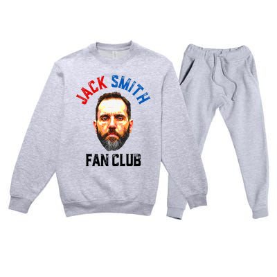 Jack Smith Fan Club Retro Usa Flag American Funny Political Vintage Premium Crewneck Sweatsuit Set