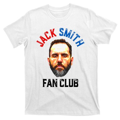 Jack Smith Fan Club Retro Usa Flag American Funny Political Vintage T-Shirt