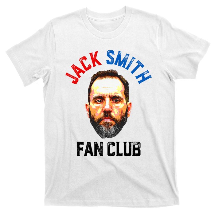 Jack Smith Fan Club Retro Usa Flag American Funny Political Vintage T-Shirt