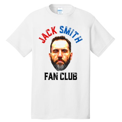 Jack Smith Fan Club Retro Usa Flag American Funny Political Vintage Tall T-Shirt