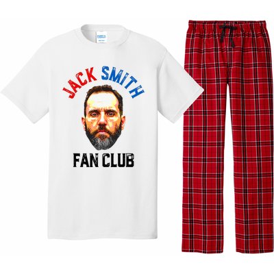 Jack Smith Fan Club Retro Usa Flag American Funny Political Vintage Pajama Set