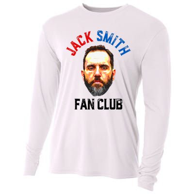 Jack Smith Fan Club Retro Usa Flag American Funny Political Vintage Cooling Performance Long Sleeve Crew