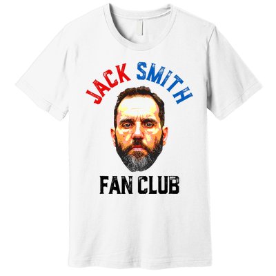 Jack Smith Fan Club Retro Usa Flag American Funny Political Vintage Premium T-Shirt