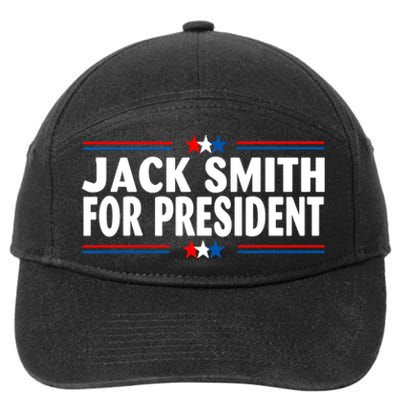 JACK SMITH FOR PRESIDENT 7-Panel Snapback Hat