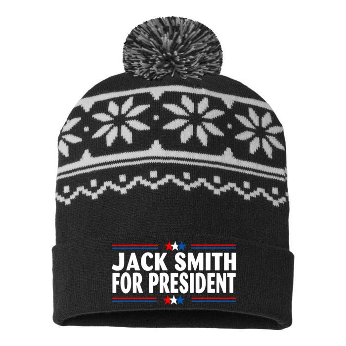 JACK SMITH FOR PRESIDENT USA-Made Snowflake Beanie