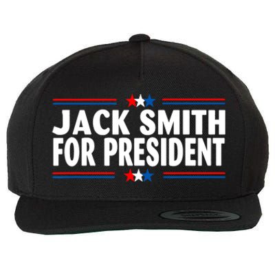 JACK SMITH FOR PRESIDENT Wool Snapback Cap