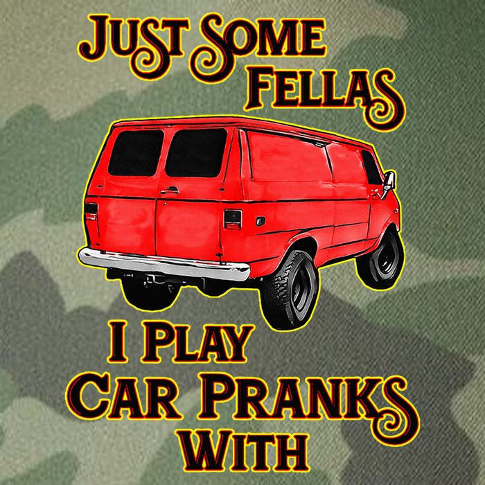 Just Some Fellas I Play Car Pranks With Legacy Tie Dye Trucker Hat