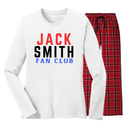 Jack Smith Fan Club Women's Long Sleeve Flannel Pajama Set 