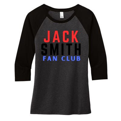 Jack Smith Fan Club Women's Tri-Blend 3/4-Sleeve Raglan Shirt