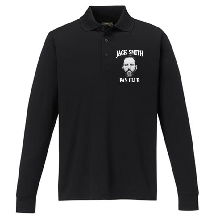 Jack Smith Fan Club Performance Long Sleeve Polo