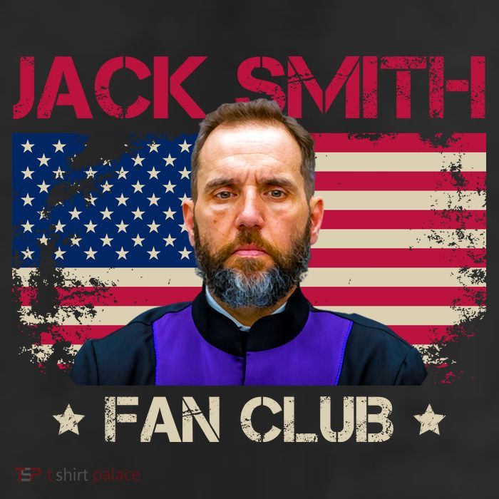 Jack Smith Fan Club Funny Political Humor 7 Panel Mesh Trucker Snapback Hat