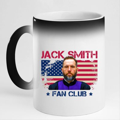 Jack Smith Fan Club Funny Political Humor 11oz Black Color Changing Mug