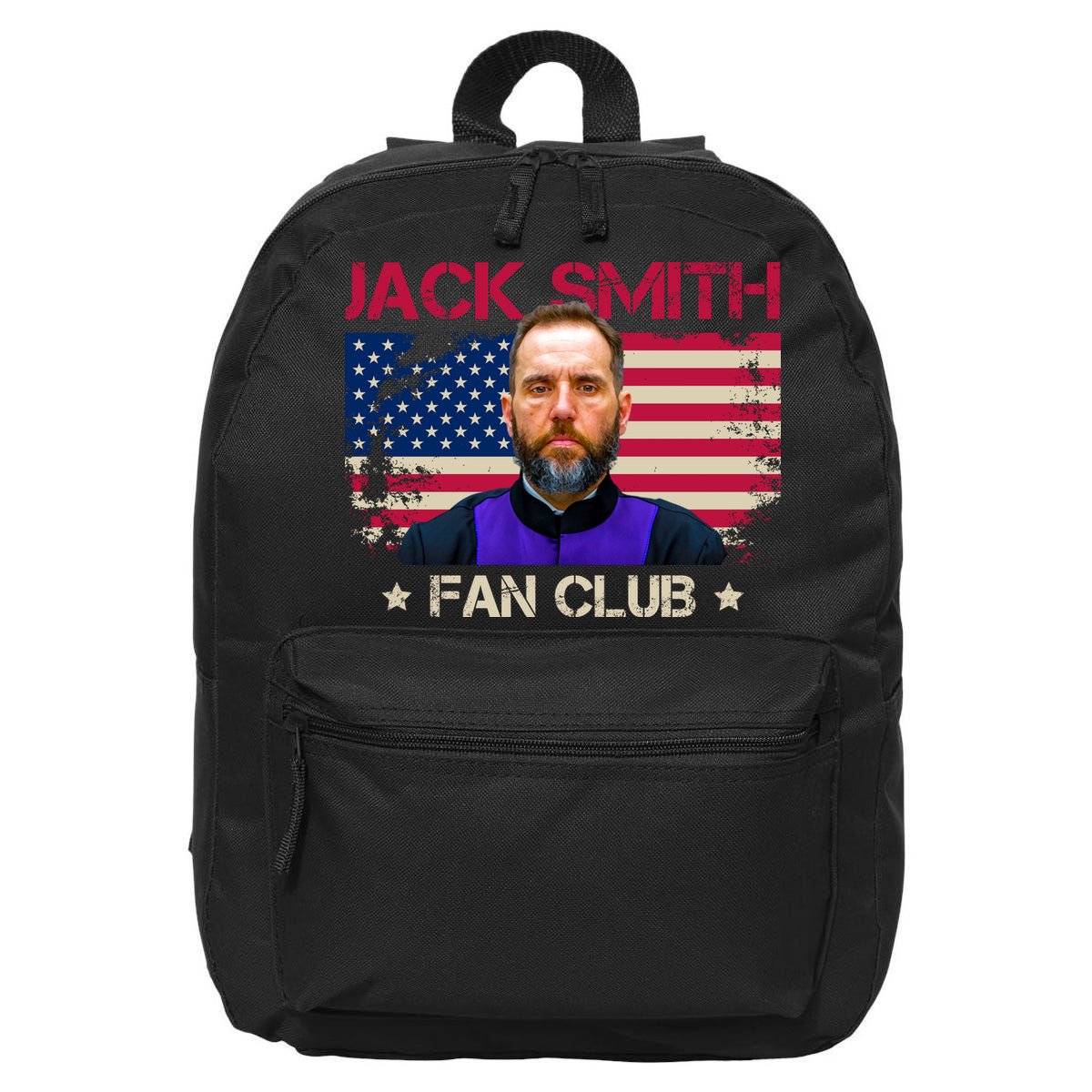 Jack Smith Fan Club Funny Political Humor 16 in Basic Backpack