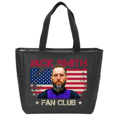Jack Smith Fan Club Funny Political Humor Zip Tote Bag