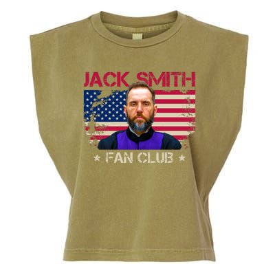 Jack Smith Fan Club Funny Political Humor Garment-Dyed Women's Muscle Tee