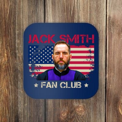 Jack Smith Fan Club Funny Political Humor Coaster