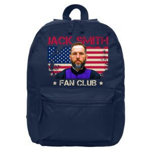 Jack Smith Fan Club Funny Political Humor 16 in Basic Backpack