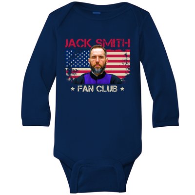 Jack Smith Fan Club Funny Political Humor Baby Long Sleeve Bodysuit