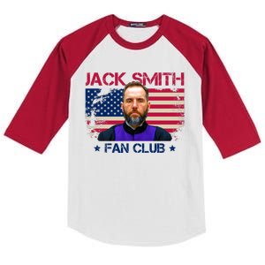 Jack Smith Fan Club Funny Political Humor Kids Colorblock Raglan Jersey