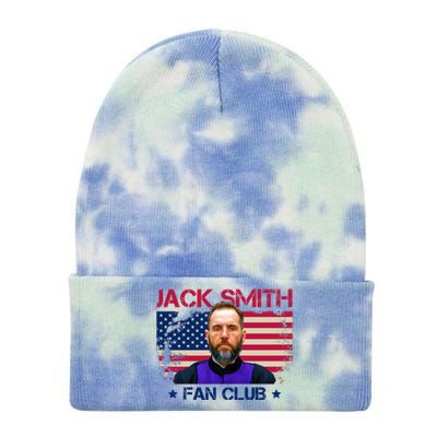 Jack Smith Fan Club Funny Political Humor Tie Dye 12in Knit Beanie