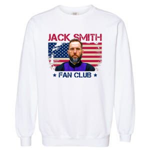 Jack Smith Fan Club Funny Political Humor Garment-Dyed Sweatshirt