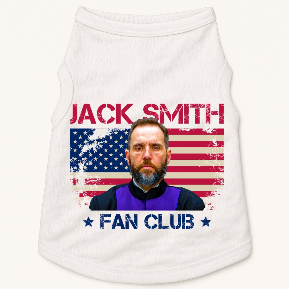 Jack Smith Fan Club Funny Political Humor Doggie Tank