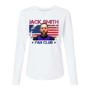 Jack Smith Fan Club Funny Political Humor Womens Cotton Relaxed Long Sleeve T-Shirt