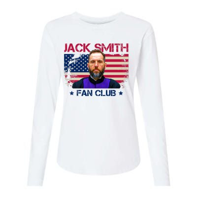 Jack Smith Fan Club Funny Political Humor Womens Cotton Relaxed Long Sleeve T-Shirt