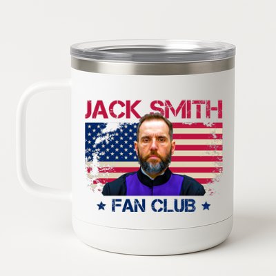 Jack Smith Fan Club Funny Political Humor 12 oz Stainless Steel Tumbler Cup