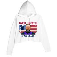 Jack Smith Fan Club Funny Political Humor Crop Fleece Hoodie