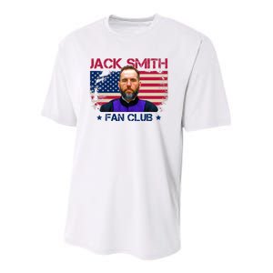 Jack Smith Fan Club Funny Political Humor Youth Performance Sprint T-Shirt