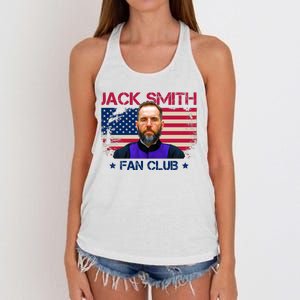 Jack Smith Fan Club Funny Political Humor Women's Knotted Racerback Tank