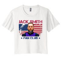 Jack Smith Fan Club Funny Political Humor Women's Crop Top Tee