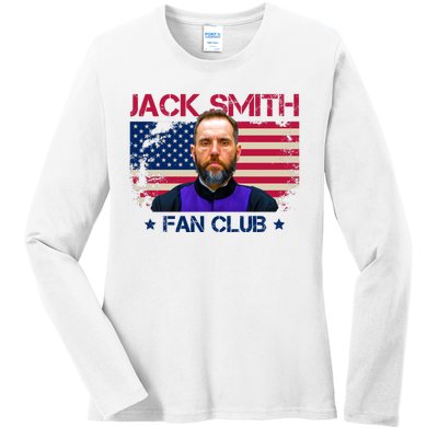 Jack Smith Fan Club Funny Political Humor Ladies Long Sleeve Shirt