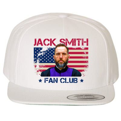 Jack Smith Fan Club Funny Political Humor Wool Snapback Cap