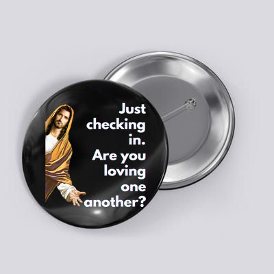Jesus Saying Funny Christian Meme Joke Button