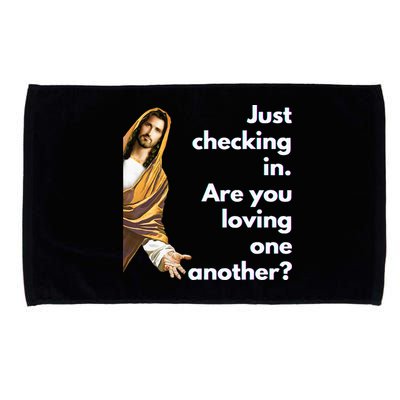 Jesus Saying Funny Christian Meme Joke Microfiber Hand Towel