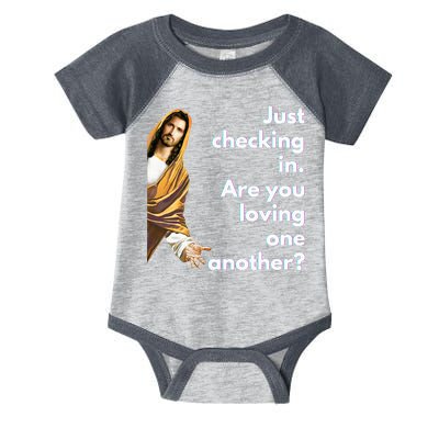 Jesus Saying Funny Christian Meme Joke Infant Baby Jersey Bodysuit