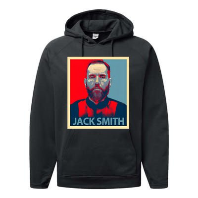 Jack Smith Fan Club Tee Jack Smith 2024 Karma Is Jack Smith Performance Fleece Hoodie