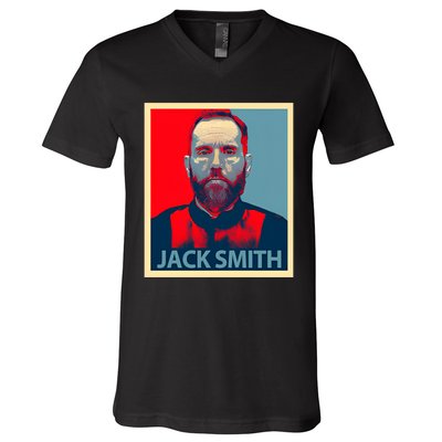 Jack Smith Fan Club Tee Jack Smith 2024 Karma Is Jack Smith V-Neck T-Shirt