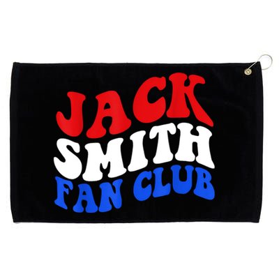 Jack Smith Fan Club Fun Summer Groovy Red Blue Grommeted Golf Towel