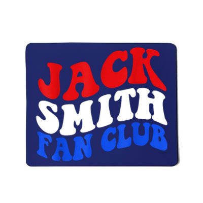 Jack Smith Fan Club Fun Summer Groovy Red Blue Mousepad